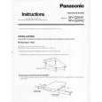 PANASONIC WVQ2042P Owners Manual