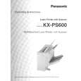 PANASONIC KXPS600 Owners Manual