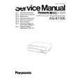 PANASONIC AG6730E Service Manual