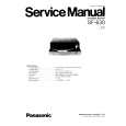 PANASONIC SF630 Service Manual