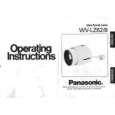 PANASONIC WVLZ628 Owners Manual