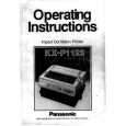 PANASONIC KX-P1123 Owners Manual