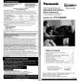 PANASONIC PVV4623S Owners Manual