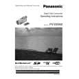 PANASONIC PVDV952D Owners Manual