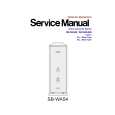 PANASONIC SBWA54E Service Manual