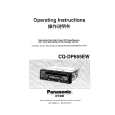 PANASONIC CQDP655EW Owners Manual