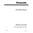 PANASONIC CT2584VY Owners Manual