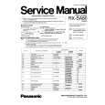 PANASONIC RXSA80 Service Manual