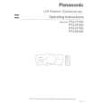 PANASONIC PTL711XU Owners Manual