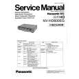 PANASONIC NVHD600EG Service Manual