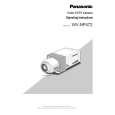 PANASONIC WVNP472 Owners Manual