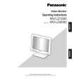 PANASONIC WVLD2000 Owners Manual