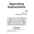 PANASONIC AGW2 Owners Manual