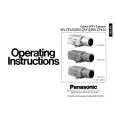 PANASONIC WV-CP414 Owners Manual