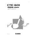 PANASONIC CTK601 Service Manual