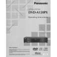 PANASONIC DVDA120PX Owners Manual