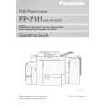 PANASONIC FP7181 Owners Manual