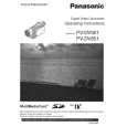 PANASONIC PVDV851 Owners Manual