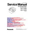 PANASONIC KXF1000 Service Manual