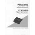 PANASONIC CYM7052EUC Owners Manual