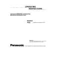 PANASONIC BS800 Owners Manual