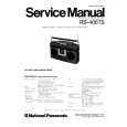 PANASONIC RS466TS Service Manual