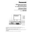 PANASONIC UB8325 Owners Manual