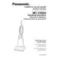 PANASONIC MCV5504 Owners Manual