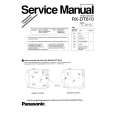 PANASONIC RXDT610 SUPPLEMENT Service Manual