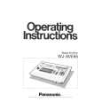 PANASONIC WJ-AVE55 Owners Manual