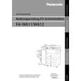 PANASONIC FAWA11 Owners Manual