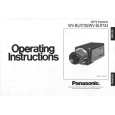 PANASONIC WVBLR734 Owners Manual