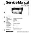 PANASONIC WJSX550 Service Manual