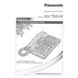 PANASONIC KXTS20W Owners Manual