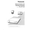 PANASONIC WJNT104 Owners Manual