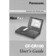 PANASONIC CFCR100 Owners Manual