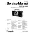 PANASONIC RXF32LS/LE Service Manual