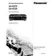 PANASONIC SAHT230 Owners Manual