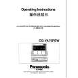 PANASONIC CQVA70PEW Owners Manual