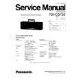 PANASONIC RXCS750 Service Manual