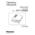 PANASONIC KX-T1450 Owners Manual