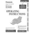 PANASONIC KXFP250 Owners Manual