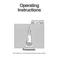PANASONIC MCV7320 Owners Manual