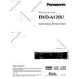 PANASONIC DVDA120U Owners Manual