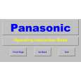 PANASONIC TX25MD1 Service Manual