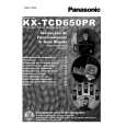 PANASONIC KX-TCD650PR Owners Manual