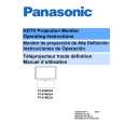 PANASONIC PT47WX34J Owners Manual
