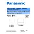 PANASONIC PT53XD64J Owners Manual