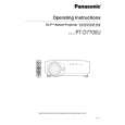 PANASONIC PT-D7700U Owners Manual