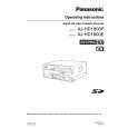 PANASONIC AJHD1800 Owners Manual